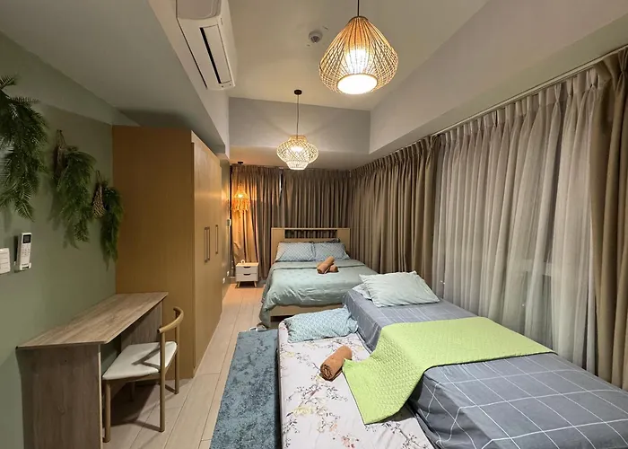 Glamorous 3br In Uptown Bgc W/bathtub Apartamento